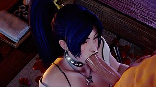 3D Compilation: DOA Mai Shiranui Deepthroad Anal Dick Riding Doggystyle Cowgirl Uncensored Hentai