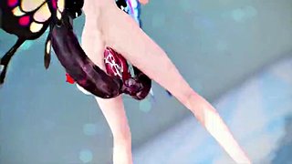 Plugue de explosão de borboleta de inseto duplo ROZALIA - nmsl - Cor de cabelo laranja Editar Smixix