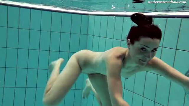 Underwater pure hot erotics with Markova