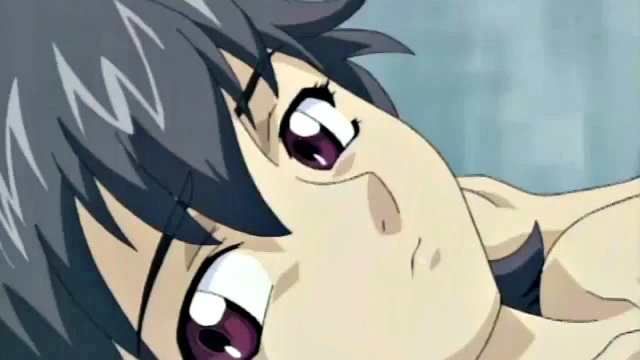 Horny busty anime teen gets her tight pussy fucked