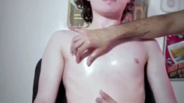 Cum control Camilo Brown Edgeding beautiful tied up twink Emmanuel Kokichi for 30 minutes for the first time