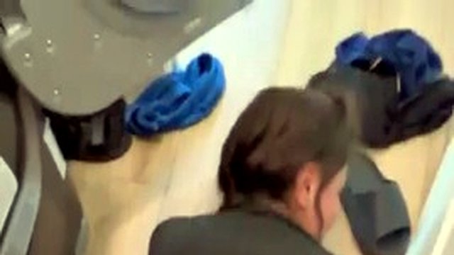 Stuck in the washing machine