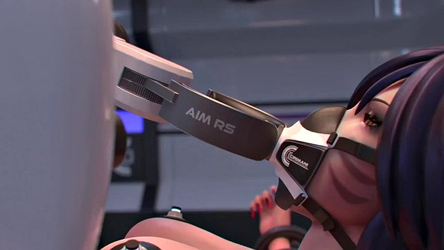 futa ahri milked by robot