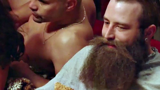 couples from all over america arrive at the swinger mansion to live their first orgy for a tv show