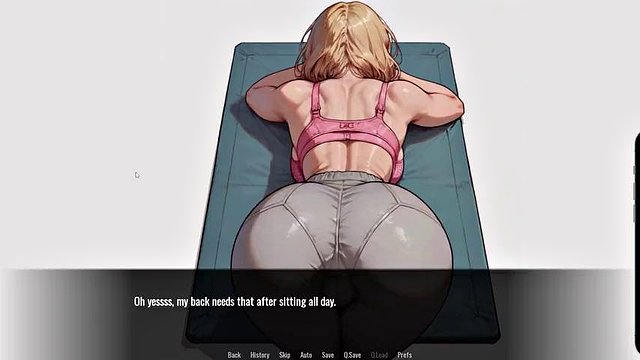 Une strip-teaseuse rousse chaude donne un tour de danse - Bienvenue dans le gameplay de Port Haven #4