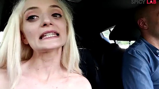 Private Sex - Hot Little Blonde Slut Mia Casanova with Italian Big Capitano Eric