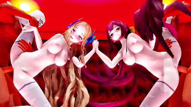 3D mmd by inwerwm