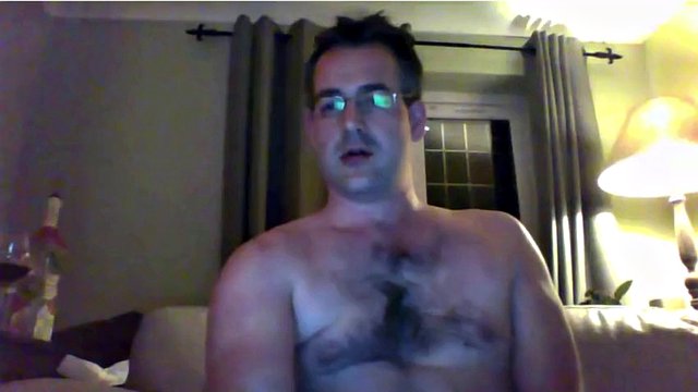 married step dad flashes his oiled up dick
