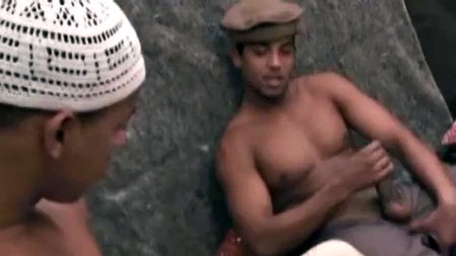 Mujab Nabhi and Siraj Wazir get to sucking cock fast. From cock licking to nipple sucking to ass fucking is a short trip because these guys just don't seem eager to get to the good stuff.