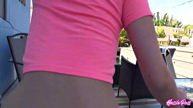 Harmony Wonder's Massive Cock Deepthroating in Debut POV Blowjob with Brick Danger's Big