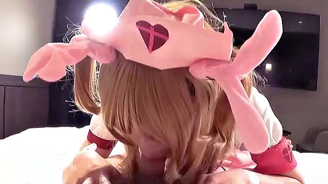 Sana Natori, POV Cute Ladyboy Cosplayer Gets Fucked, Crossdresser Tgirl trans Hentai Cosplay 9
