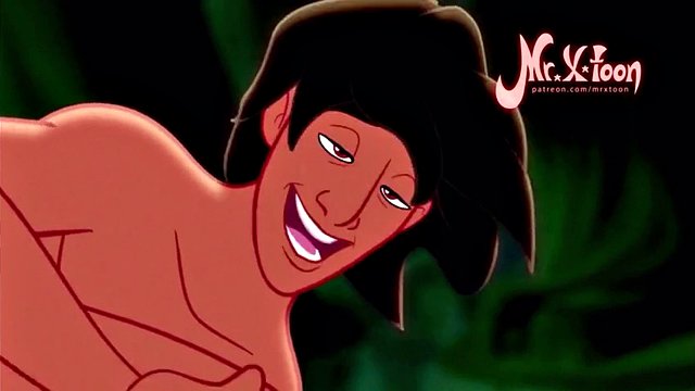 Hercules fucks AND creampies Aladdin (Gay Cartoon)