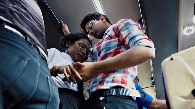 Love on moving bus