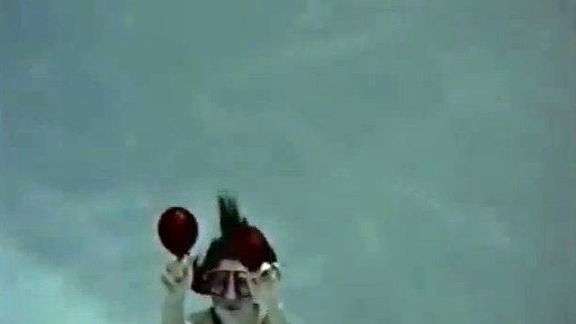 underwater pose