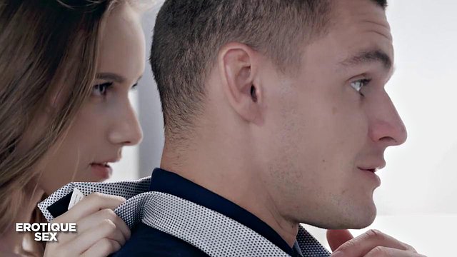 Max Dior Fucks Petite Brunette Jessica Portman's Erotic Pussy