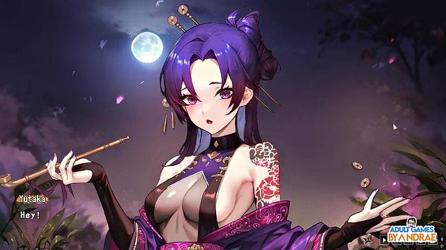 EP18: Manari ve Yutaka ile Üçlü Seks - Yarım Demon Shinobi