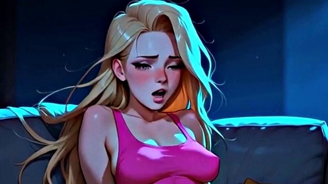 Hentai Stepdad's Anal Cumshot