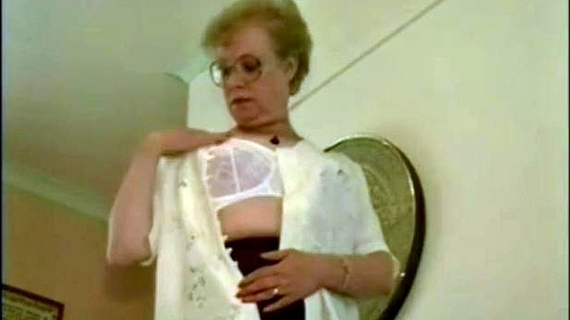 British Granny Strips Slowly