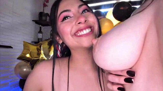 Karla Lesbian Sensual Breastfeeding Friend