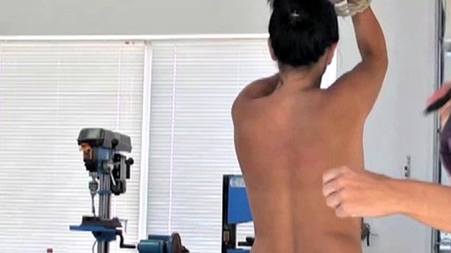 Katty loves to spank
