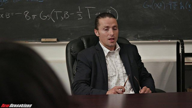 Ryder Rey's Office Blowjob for Jay Romero Impresses