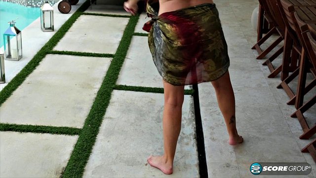 A Day At The Pool With A 61 Year Old Granny - Mia Milf