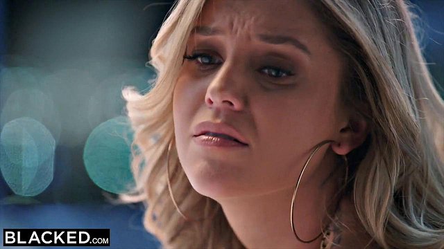 BBC-Craving Chubby Blonde Kali Roses Takes Brutal Anal