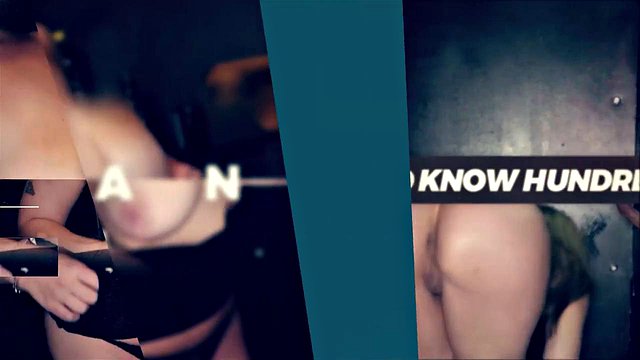 Tattooed Nikki Zee Sucks Big Cock at Glory Hole