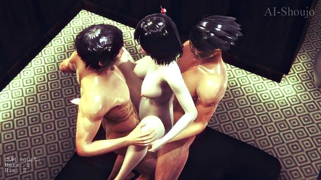 AI Shoujo Japanese beauty Nonomi fucks Bruce Lee in realistic 3D animated sex with multiple orgasms UNCENSORED SUBTITLES