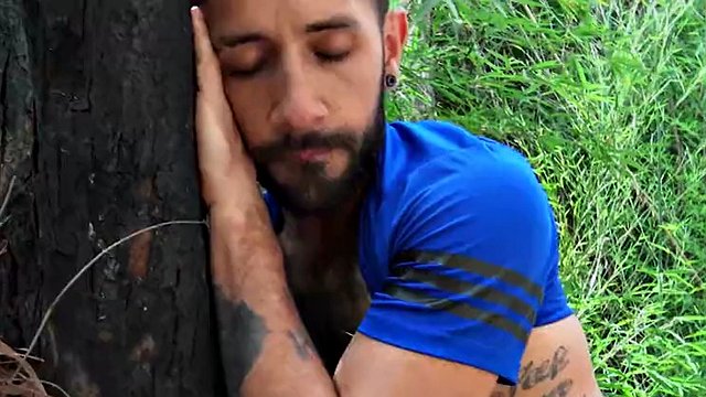 Milo Julio went for a walk in the woods but ended up in a corner fucking each other's asses - Reality Dudes