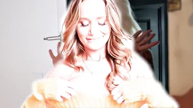 Mylf - Curvy Milf With Huge Tits Lifts Her Tight Dress And Shows Her Horny Stepson Her Perfect Pussy