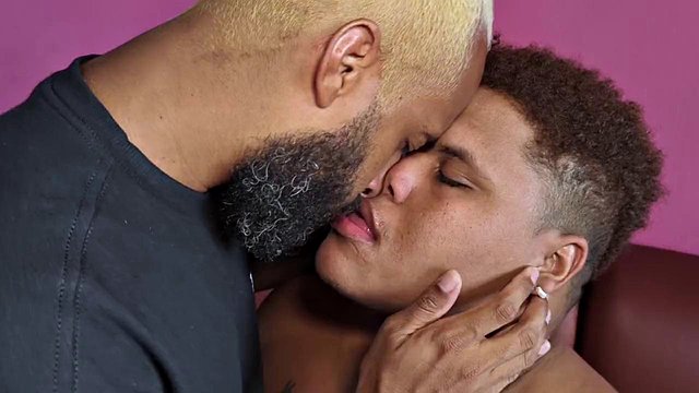 Kisserbrazil's Brazilian BBW Kiss: Tongue Over Chubby Chest