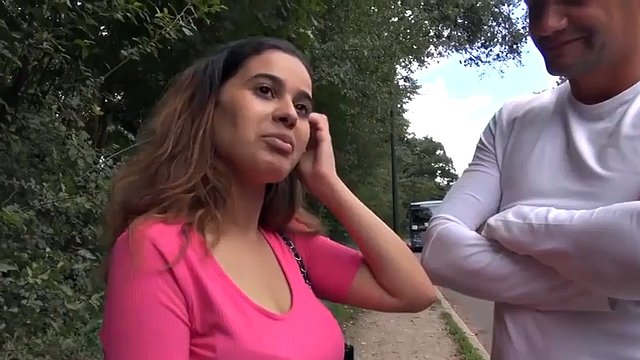 The Beurette Sasmira Gets Ass Fucked In The Forest