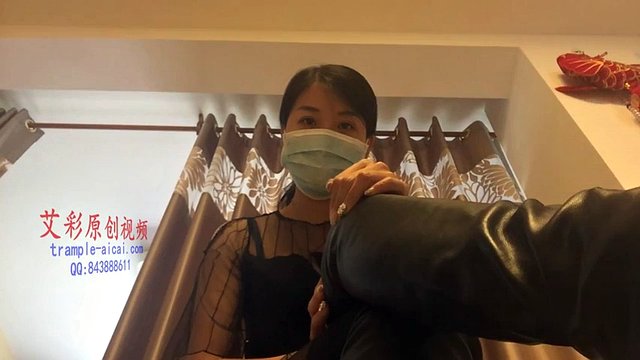 Jinger Xiaozhu S055 Language humiliation POV sperm control mother's boots, cheap son's black silk boots, high heels, teasing and humiliating