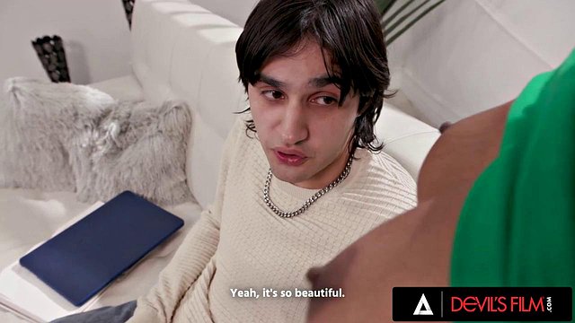 Lily Starfire's Massive Big Tits Get Roughly Fucked by Elias Cash in Naughty Interracial