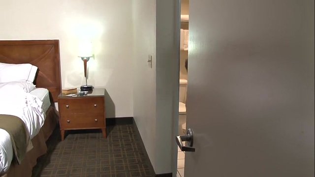Tied maid left to suffer in the room