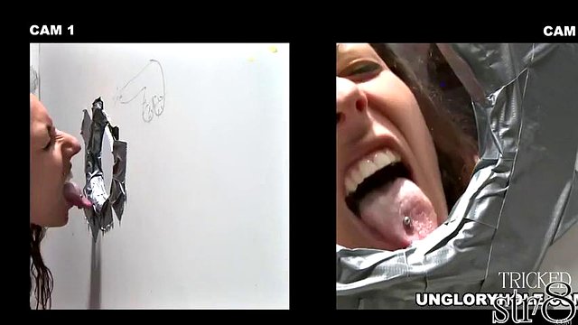 طعمه مستقيم في Gloryhole