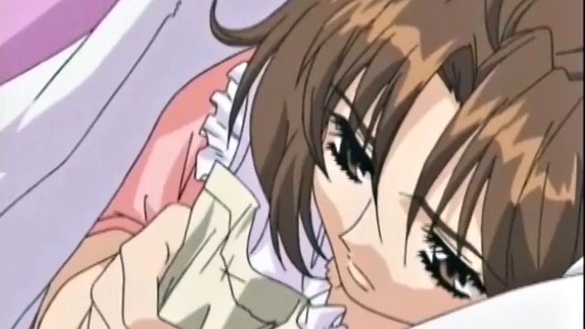 Nude anime babe gets teased and prodded