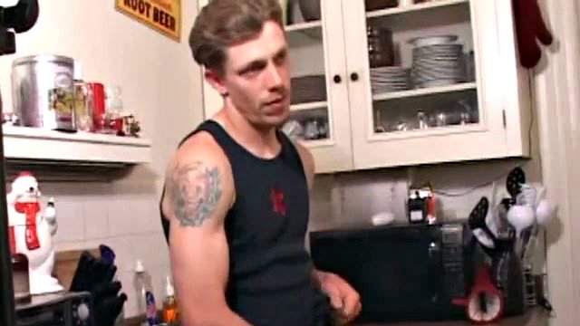 This time Shane is assisted by another hand who no doubt enjoys wrapping around that perfect cock. Shane just relaxes and enjoys the hand job, so much so that he sucks his load after being pushed to the limit a few times.