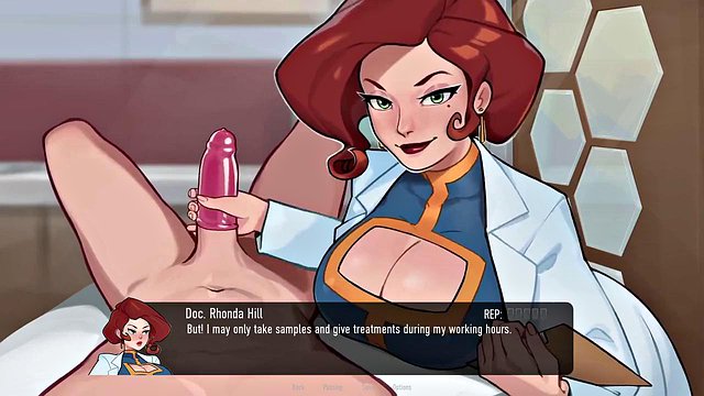 Deep Vault 69 Hentai: Kouření a anál ve sprše