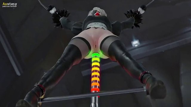 2B fucked in the ass By Sex Robot