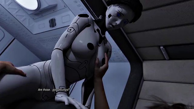 Projekt Passion Busty AI sex robot gets anal fucked by big cock with big bouncing tits