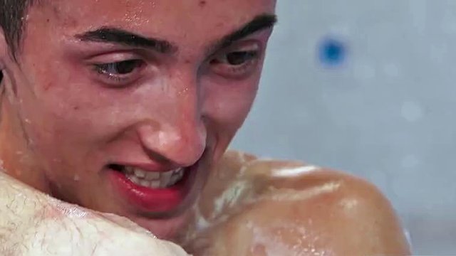 Abel LaCour and Ryan Marshall fight and fuck in soap