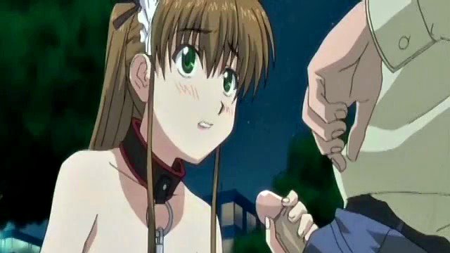 Sexy Slave Hentai Porn Outdoors Rough Sex