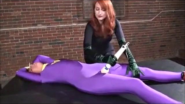 Christina Carter is vibrated as a heroine