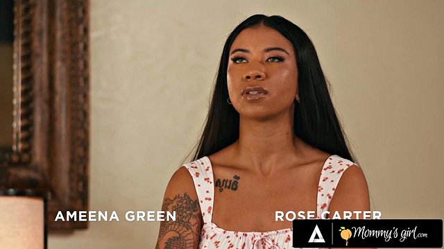 MOMMY S GIRL - Shook Stepsisters Khloe Kapri & Rose Carter Catch Ameena Green & Stemor Shay Severdigheter: Porno