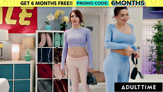 ADULT TIME - Trans Ariel Demure Is Caught Having SNEAKY SEX With MILF Siri Dahl By Roommie Emma Rose