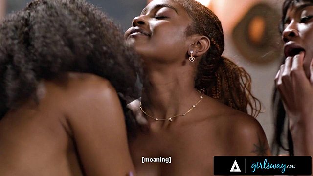 Nicole Kitt, Olivia Jay, and Destiny Mira Squirt Wildly During Post-Marathon Threesome