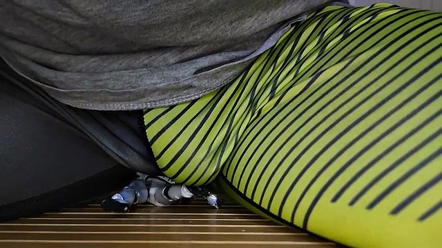 giant boy in tight jogging pants buttcrush 2
