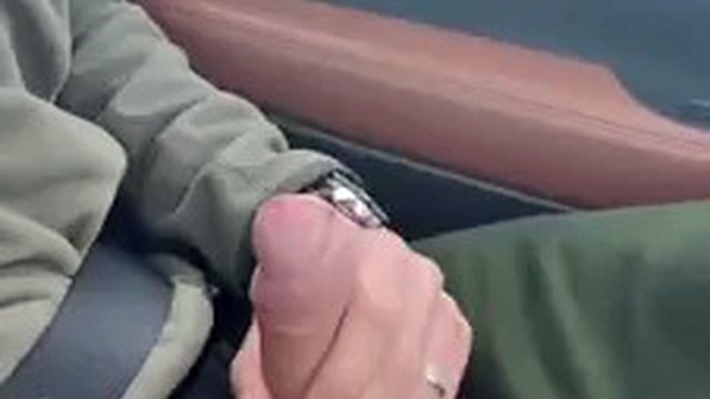 Johnholmesjunior in a very risqué public solo show while driving down the highway on vacation part 5 cum